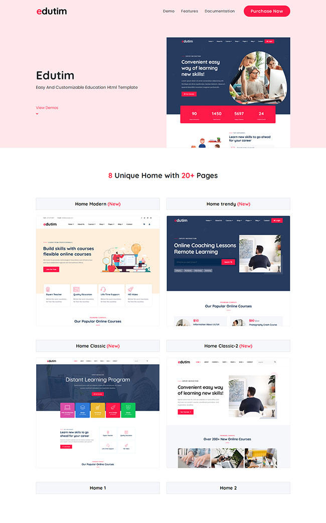大气简洁教育培训学校网站模板