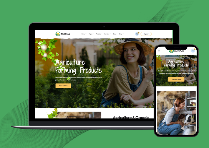 (自适应手机端)bootstrap绿色有机食品农产品农业公司XunRuiCMS网站模板源码下载